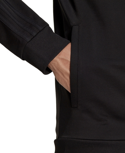 adidas Men's Tricot Track Jacket - Black/Black
