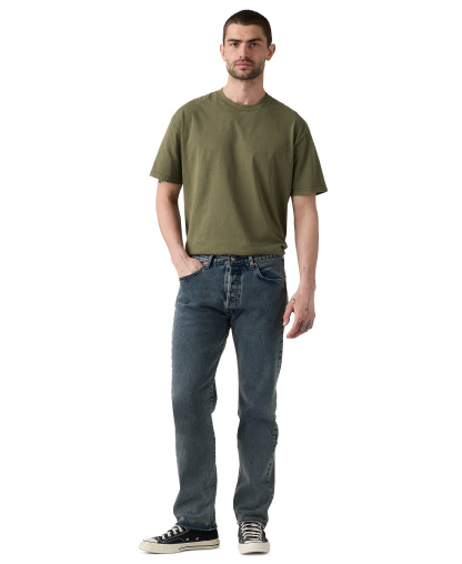 Levi's Men's 501™ Regular-Fit Button Fly Jeans - Late Night Dinner