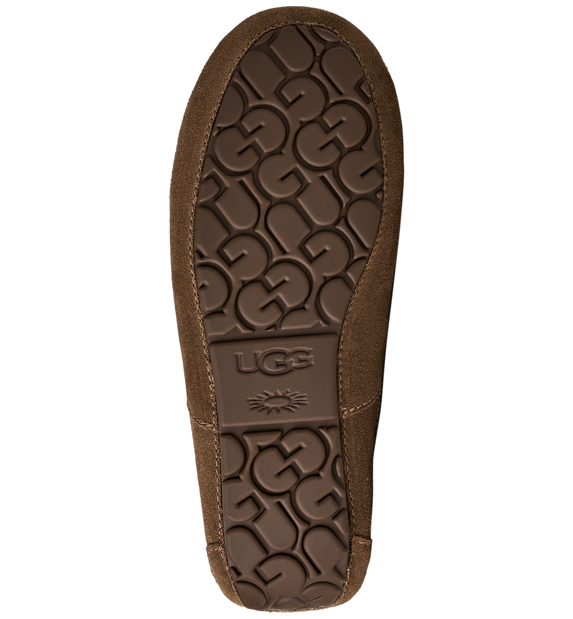 UGG® Men's Ascot Moccasin Slippers - Light Bronze