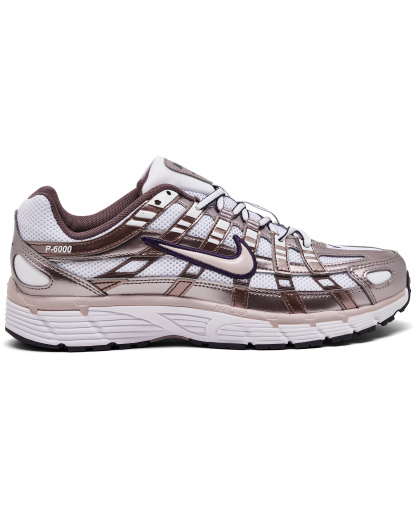 Nike Women's P-6000 Casual Sneakers from Finish Line - White, Purple
