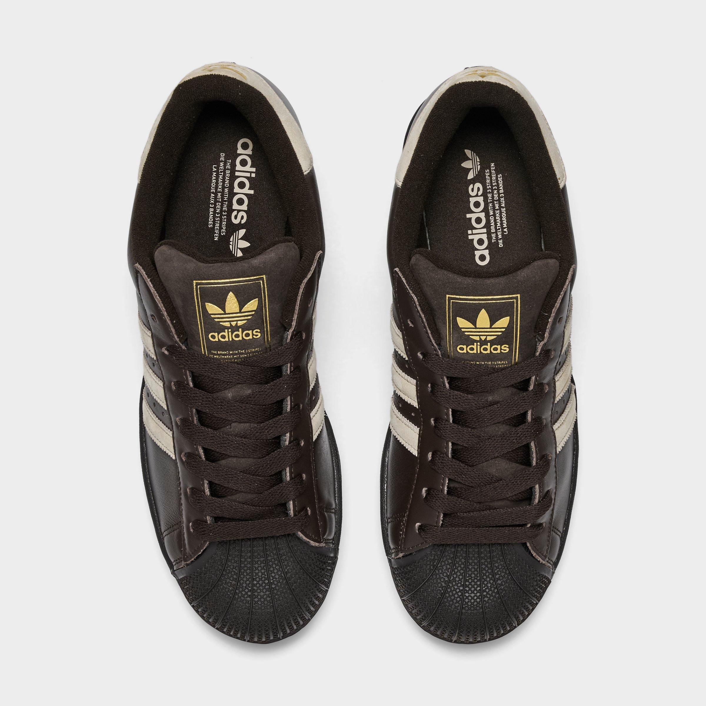 Men's adidas Originals Superstar II Casual Shoes - Part 1 - Aurora Coffee/Khaki/Khaki - Top view