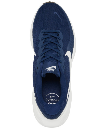 Nike Men's Revolution 8 Running Sneakers from Finish Line - Deep Royal, White