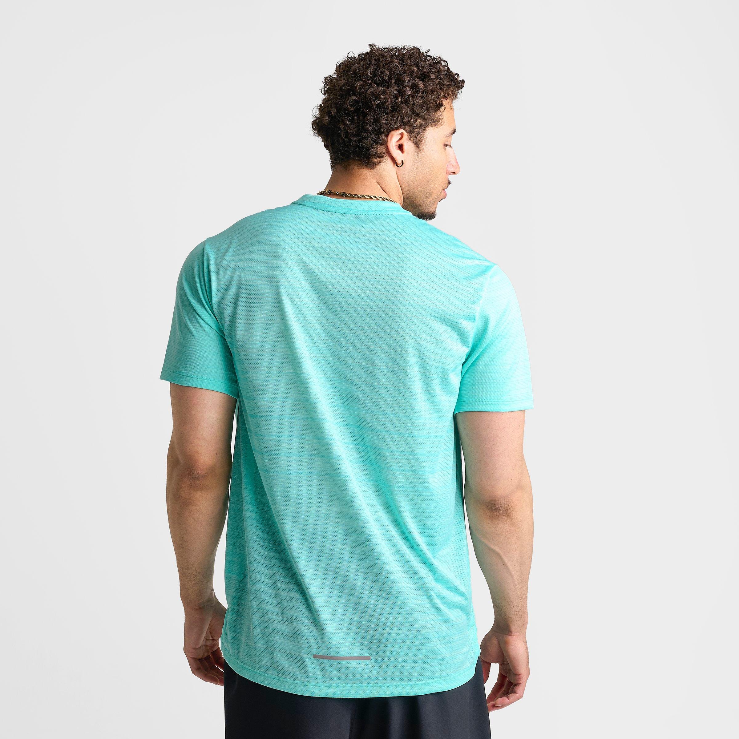 Men's Nithtke Miler Dri-FIT Running T-Shirt - Hyper Turquoise