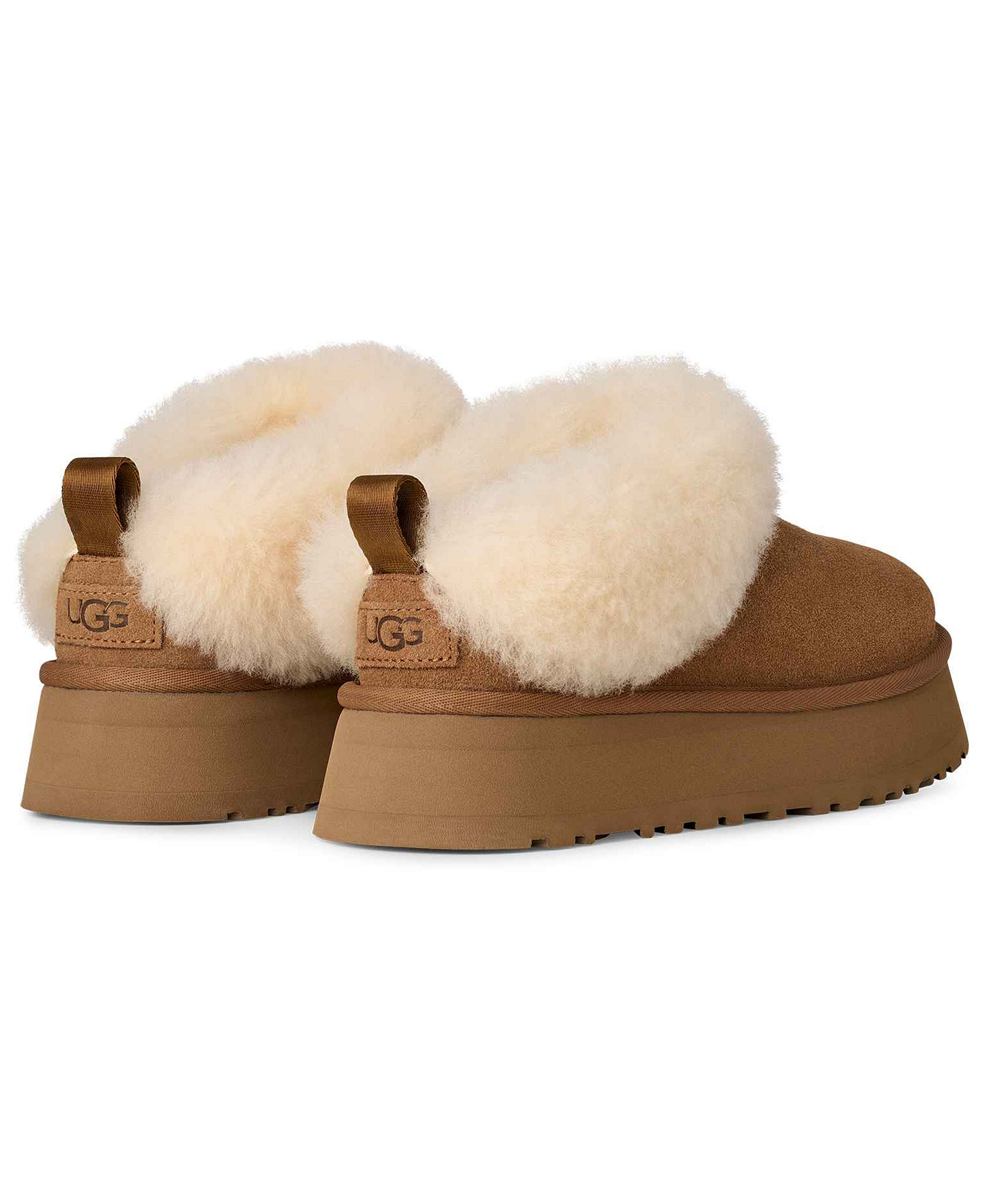 UGG® Women's Tazzelle Slip-On Slippers - Chestnut