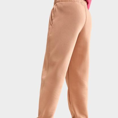 Big Kids' Nike Club Fleece Jogger Pants - Hemp/White