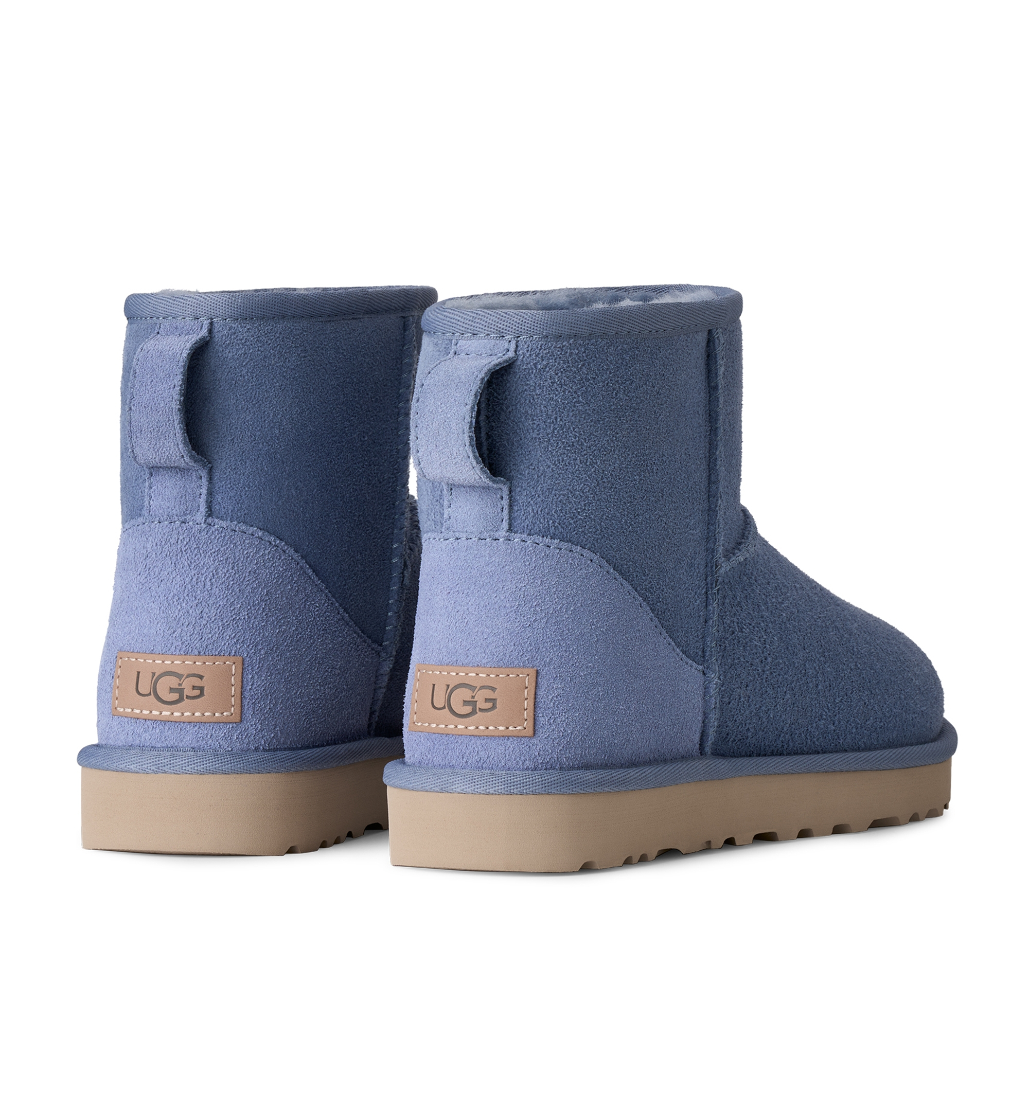UGG® Women's Classic II Pull-On Mini Booties - Stormy Blue