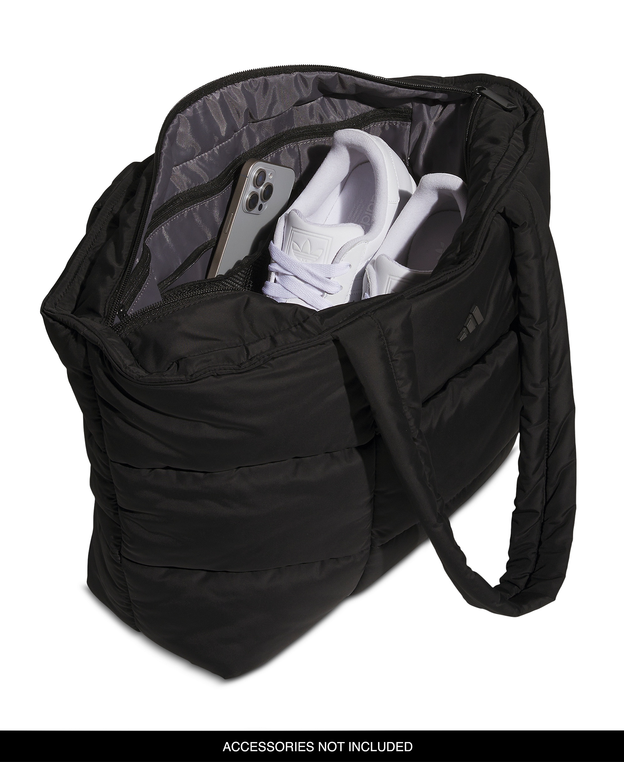 adidas Women's All Me 3 Quilted Tote - Black