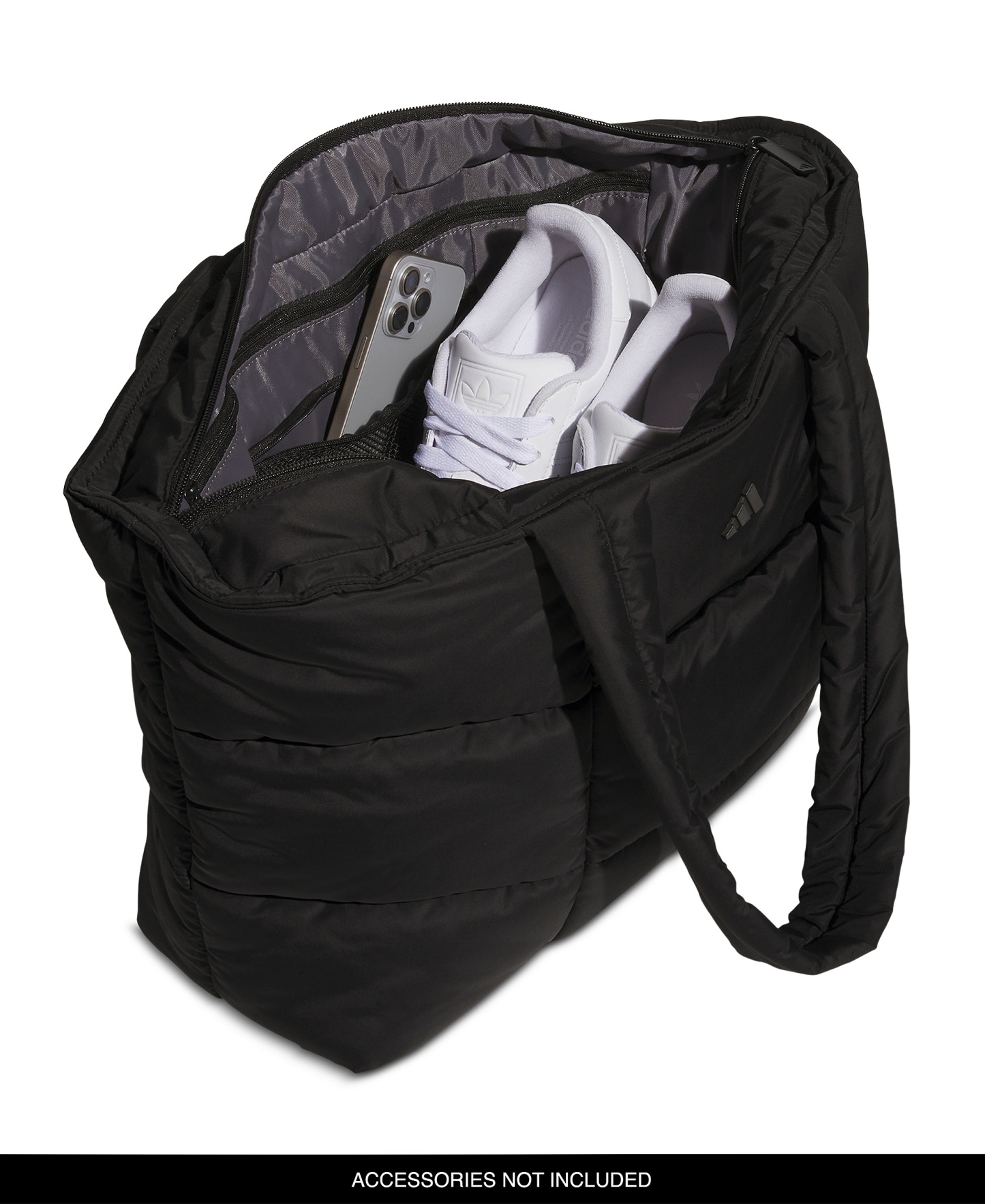 adidas Women's All Me 3 Quilted Tote - Black
