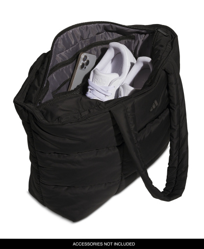 adidas Women's All Me 3 Quilted Tote - Black