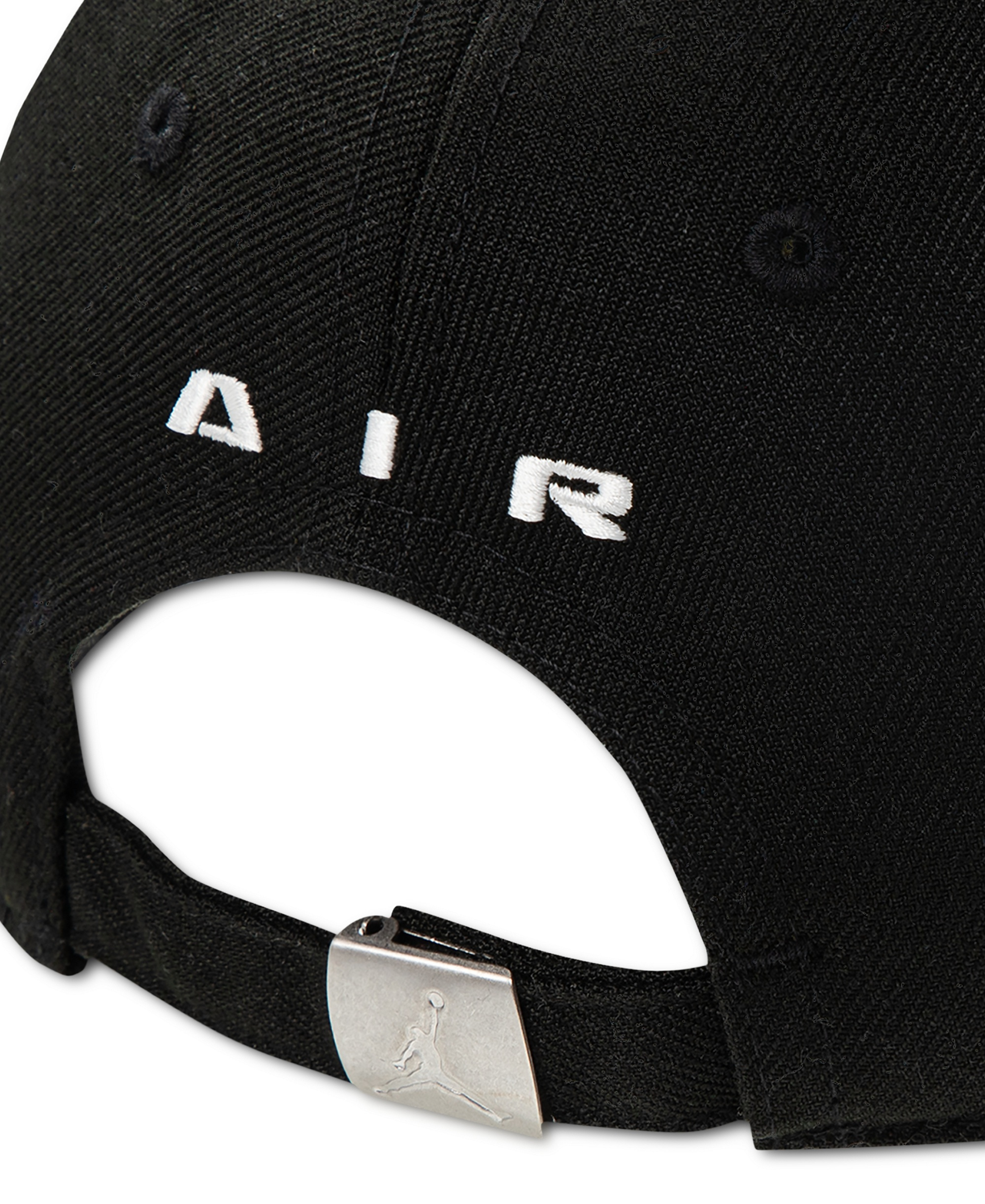 Jordan Boys' 8-20 Structured Strap Back Cap - Black