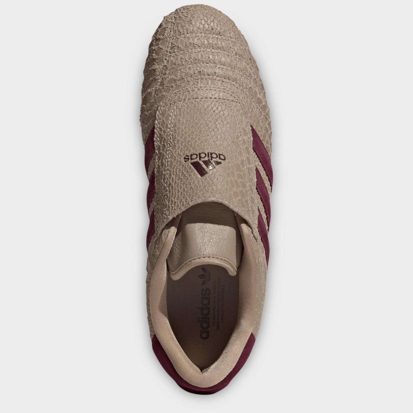 Women's adidas Originals Taekwondo Croc Casual Shoes - Trace Khaki/Maroon/Gum - view 5