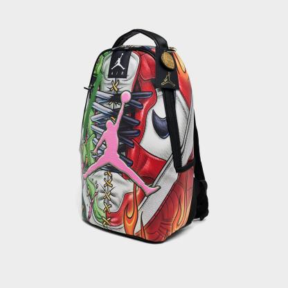 Jordan 6 Rings Sneaker Backpack - Black/Multi - view 2