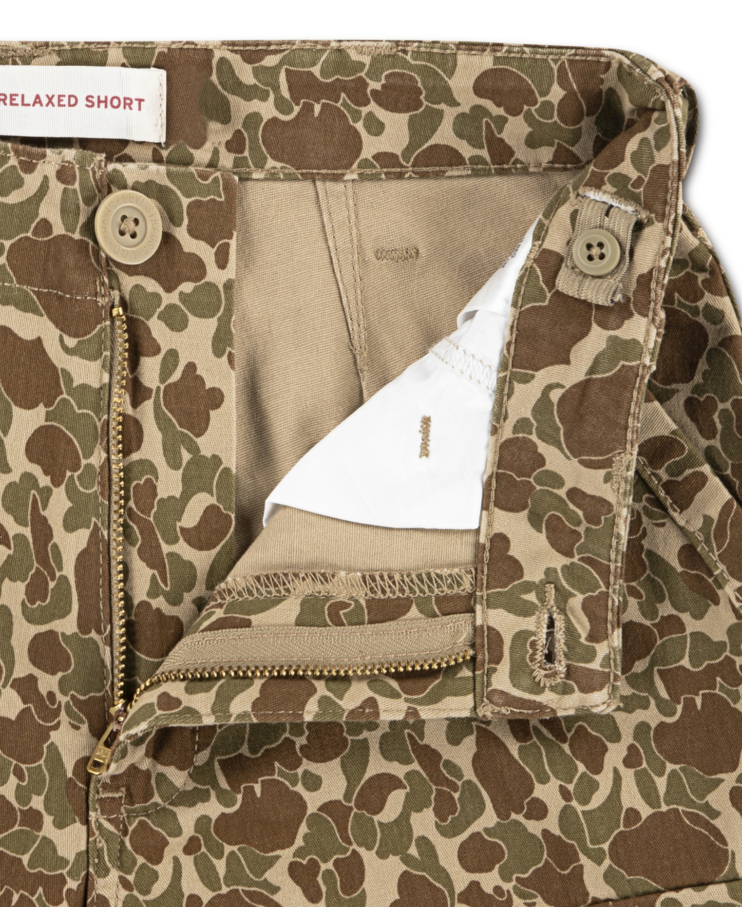Levi's Boys' 8-20 Traditional Cargo Shorts - Harvest Gold Camo