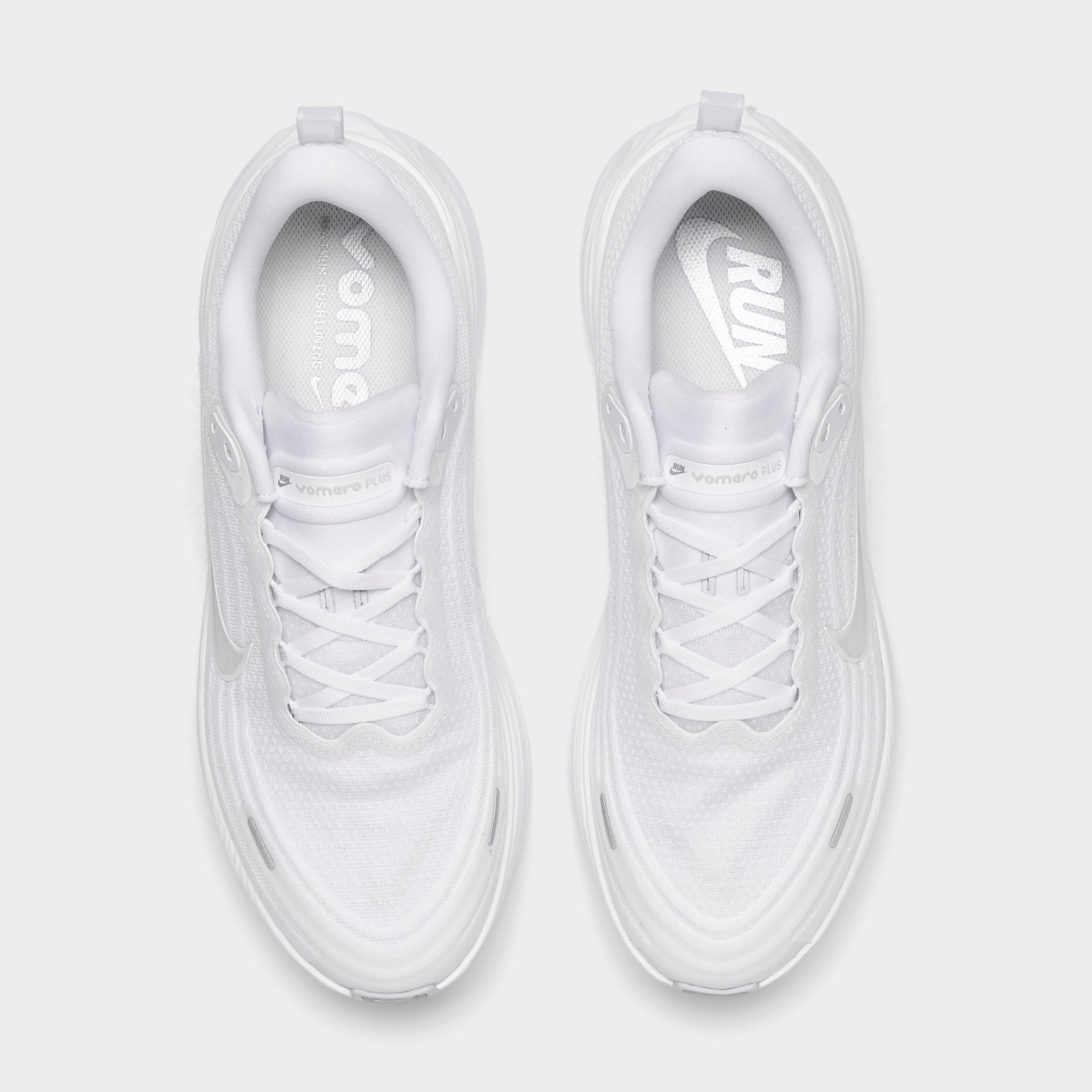 Men's Nithtke Vomero Plus Running Shoes - Part 1 - White/Photon Dust/Metallic Silver/Summit White - Top view