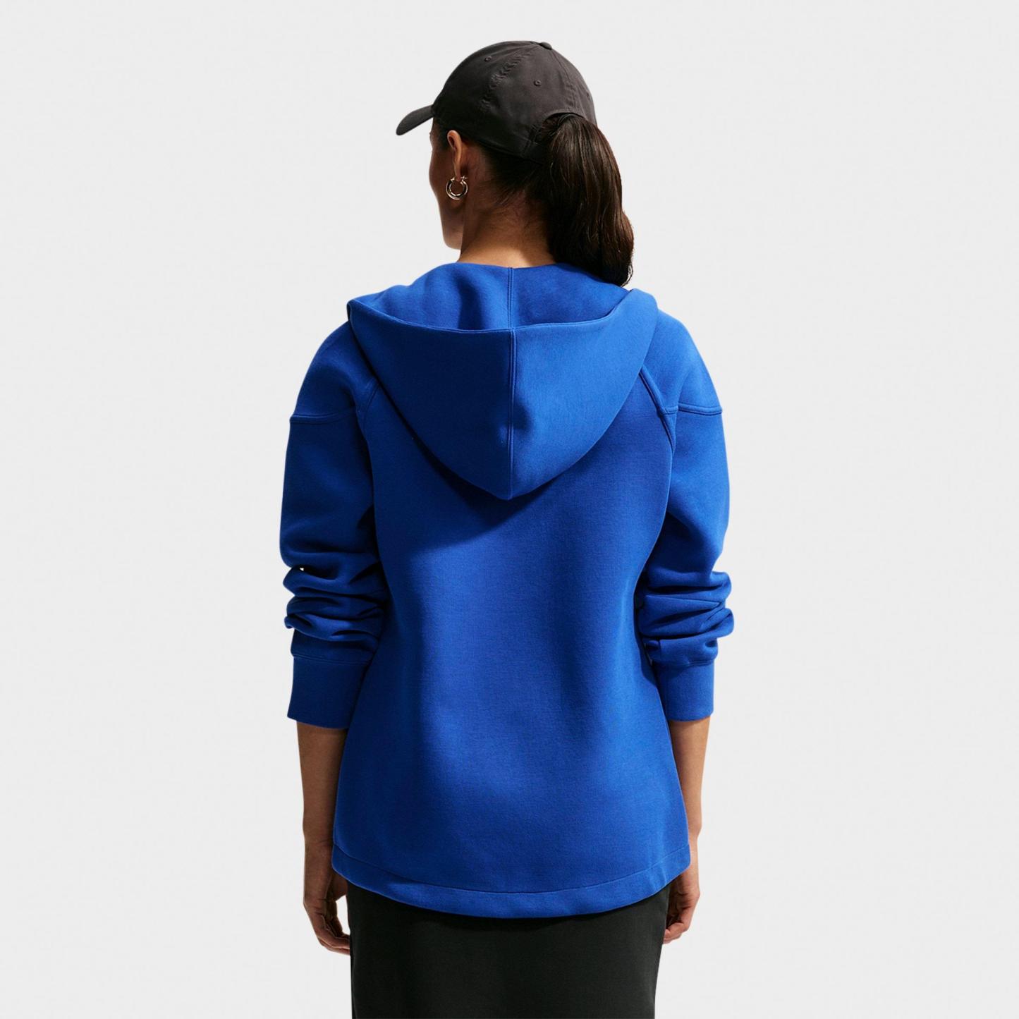 Women's Nithtke Sportswear Tech Fleece Windrunner Full-Zip Hoodie - Old Royal/Black