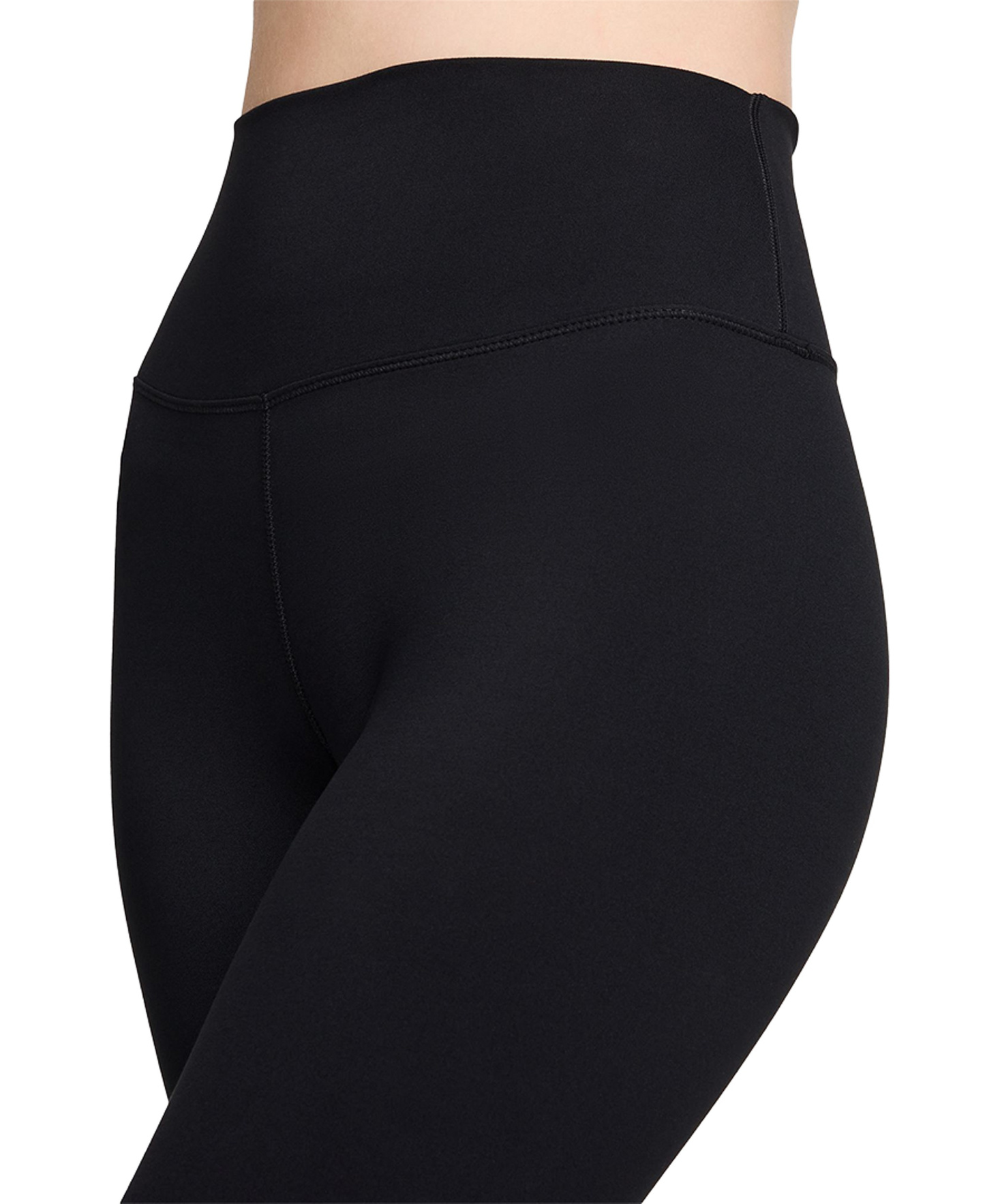 Nike Women's One High-Waisted Cropped-Length Leggings - Black/black