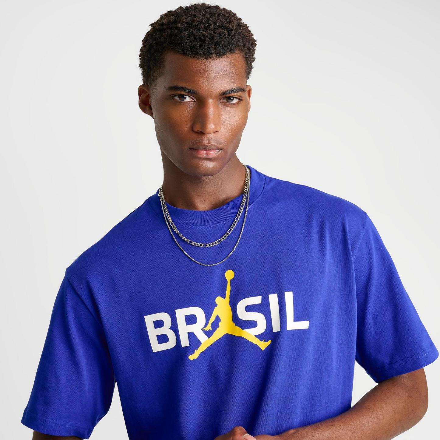 Men's Jordan 85 Brazil Logo T-Shirt - Old Royal - view 5