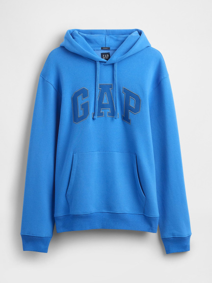 Adult VintageSoft Arch Logo Hoodie - SUPERSONIC BLUE