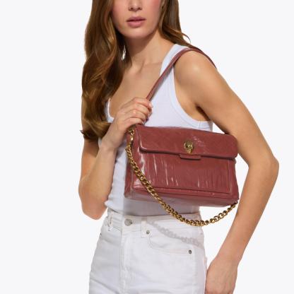 Kurt Geiger London Celia Shoulder Bag - Red - view 2