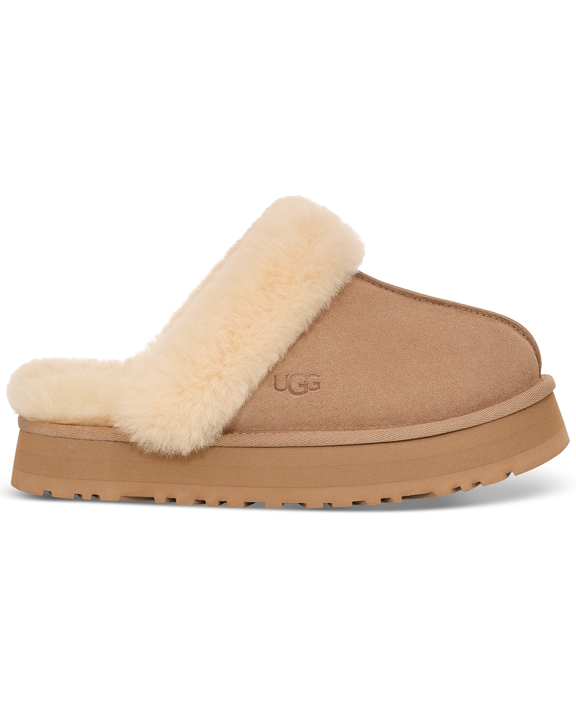 UGG® Women's Disquette Slip-On Clog Slippers - Sand