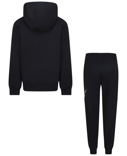 Nike Boys' 4-7 Club Fleece Logo Hoodie and Sweatpants, 2-Piece Set - Black