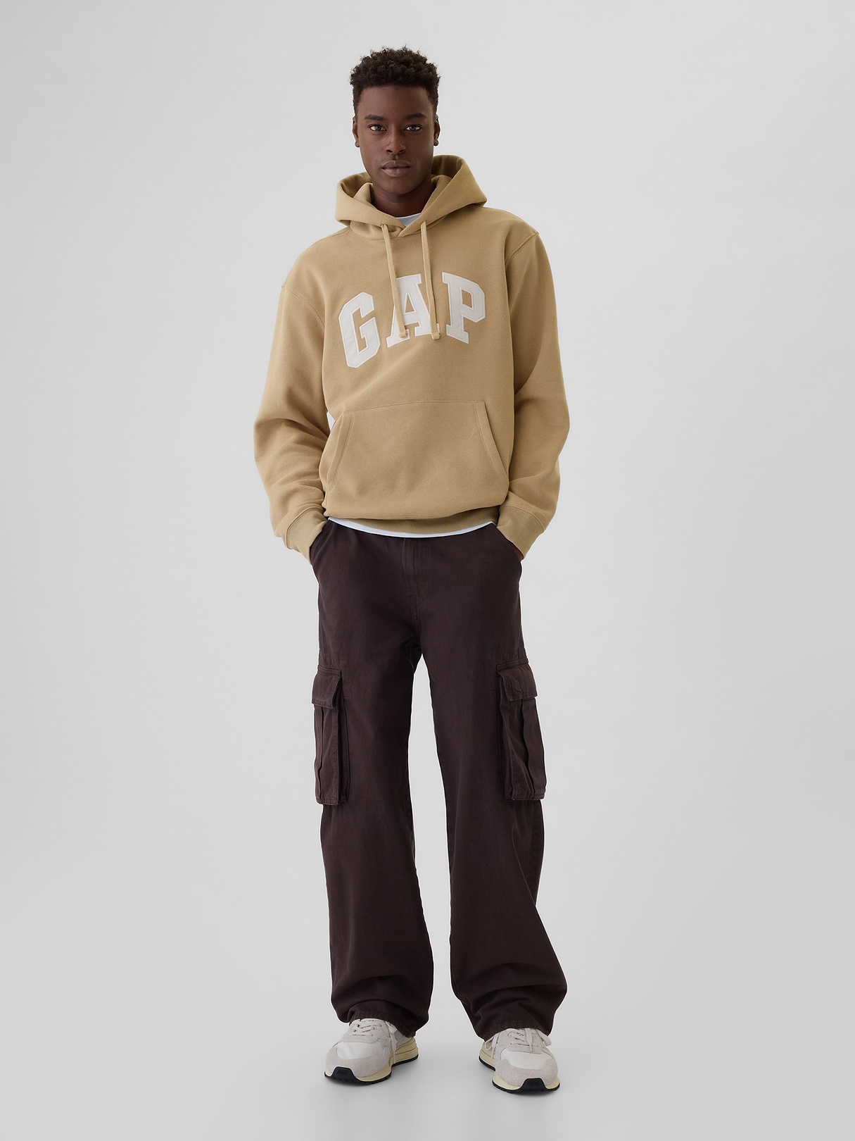Adult VintageSoft Arch Logo Hoodie - Mojave