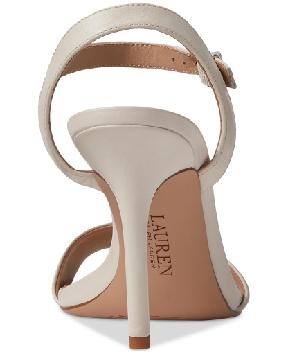 Lauren Ralph Lauren Women's Gwen Stiletto Sandals - Soft White