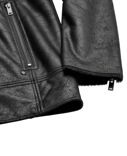 UGG® Men's Thayden Luxefluff Fleece Lined Jacket - Black