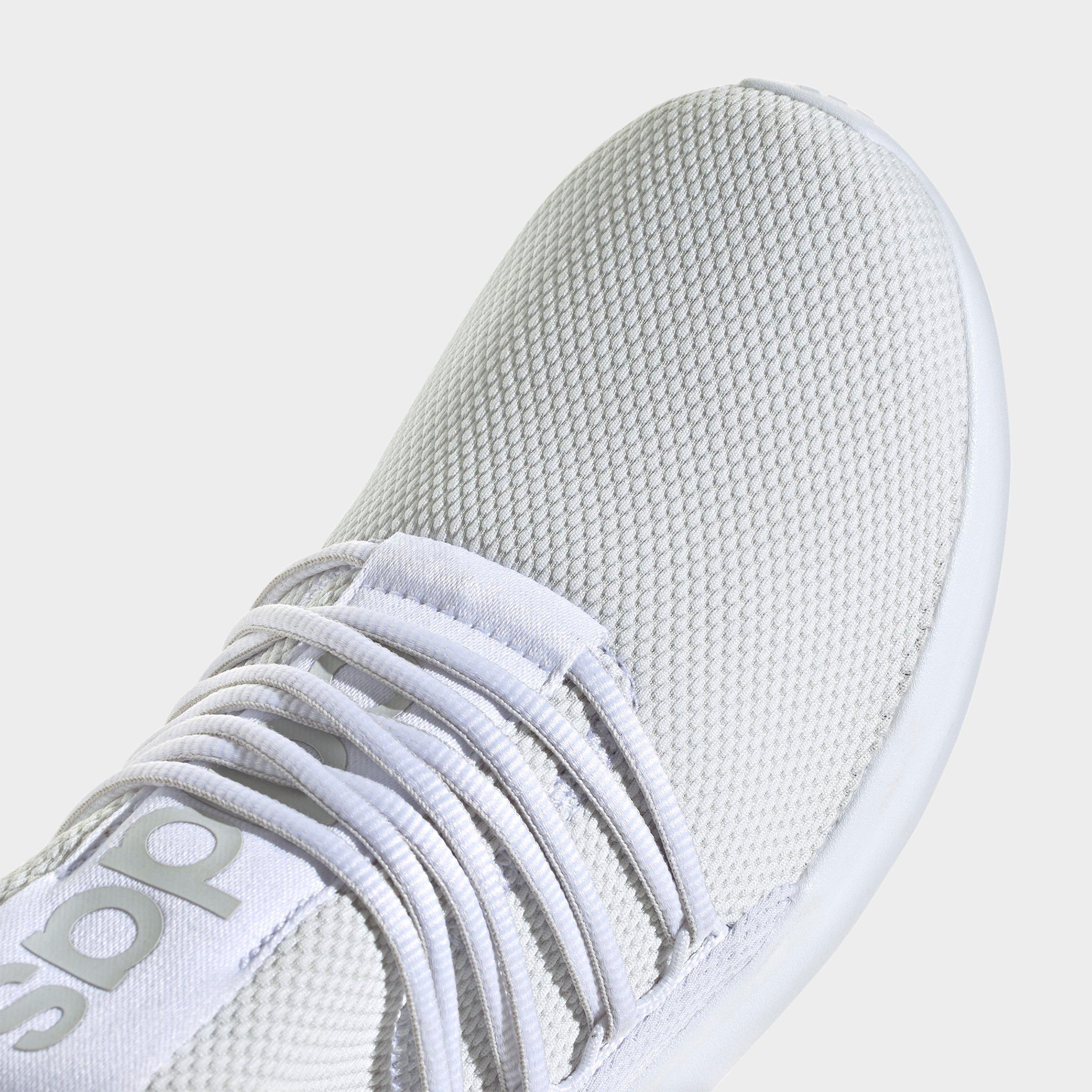 Men's adidas Lite Racer Adapt 7.0 Casual Shoes - White/Grey/White - Detail shot