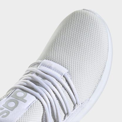 Men's adidas Lite Racer Adapt 7.0 Casual Shoes - White/Grey/White - Detail shot