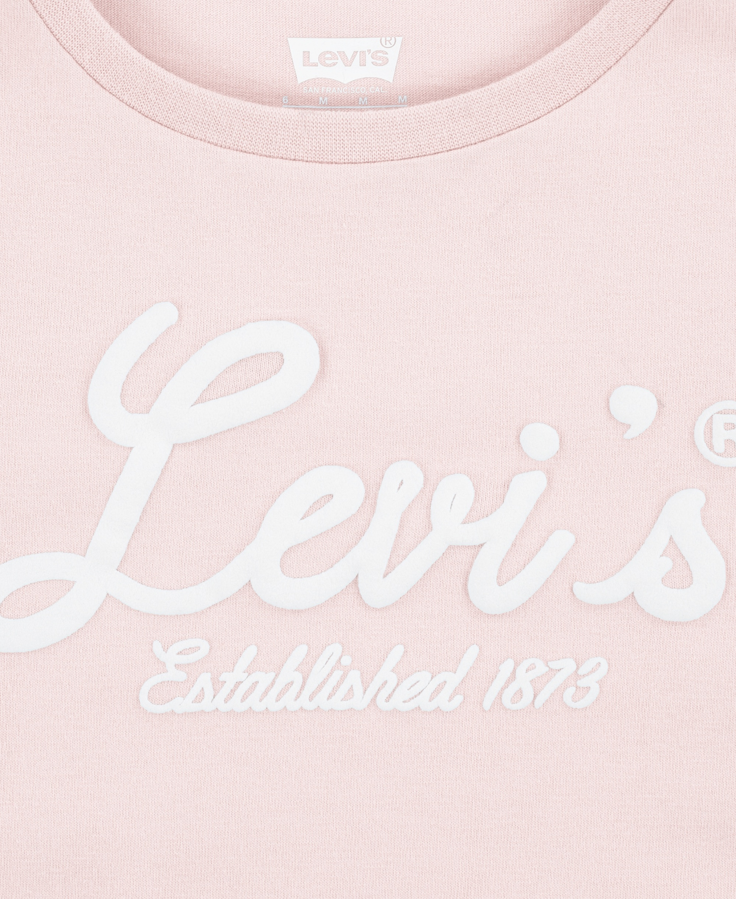 Levi's Big Girls Script Logo Graphic T-Shirt - Lotus Pink