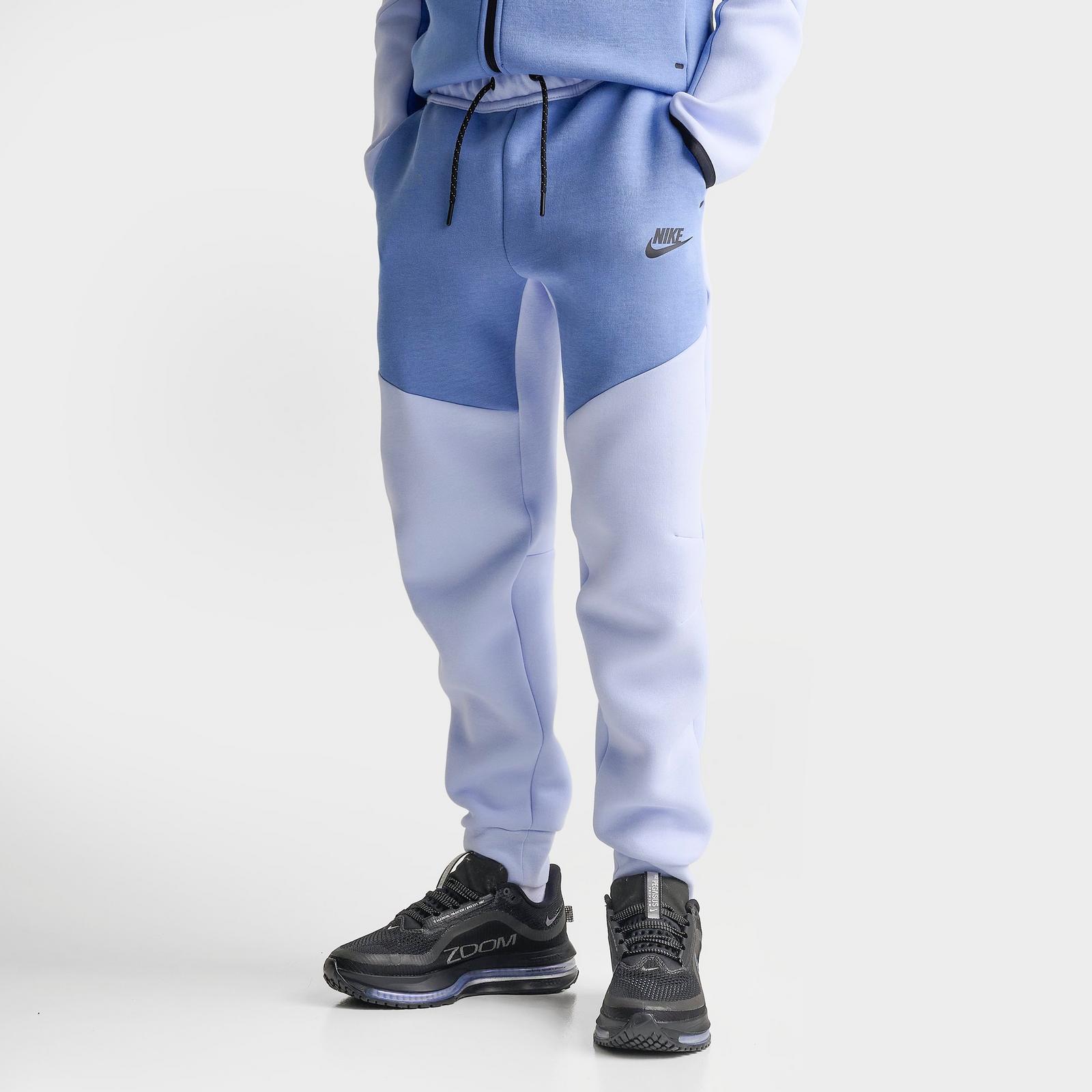 Big Kids' Nike Sportswear Tech Fleece Reflective Jogger Pants - Hydrogen Blue/Work Blue/Black