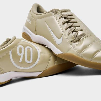 Men's Nike Total 90 Casual Shoes - Desert Khaki/Stadium Green/Gum Light Brown/White