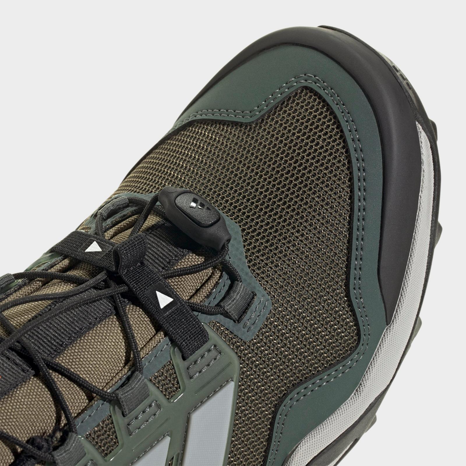 Men's adidas Terrex Skychaser Hiking Shoes - Olive Strata/Grey/Core Black - view 3