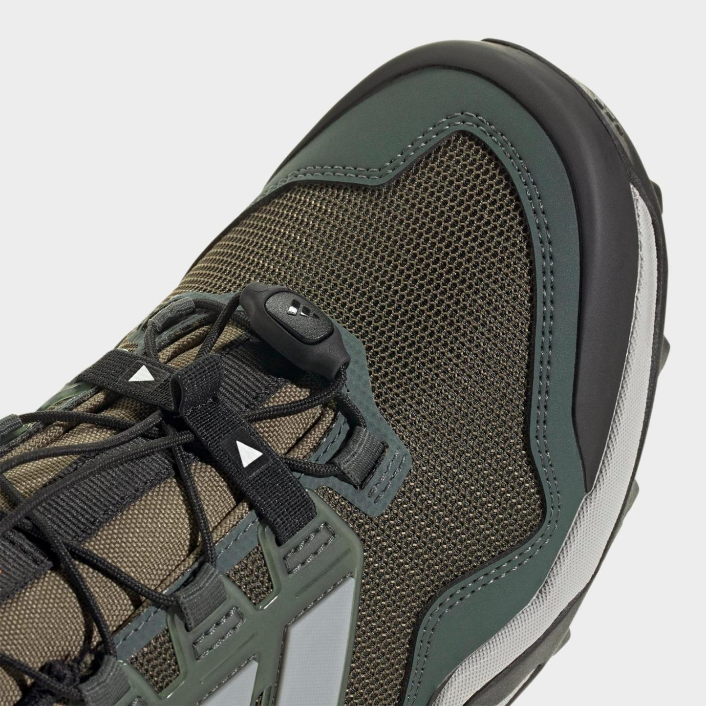 Men's adidas Terrex Skychaser Hiking Shoes - Olive Strata/Grey/Core Black - view 3