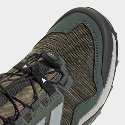 Men's adidas Terrex Skychaser Hiking Shoes - Olive Strata/Grey/Core Black - view 3