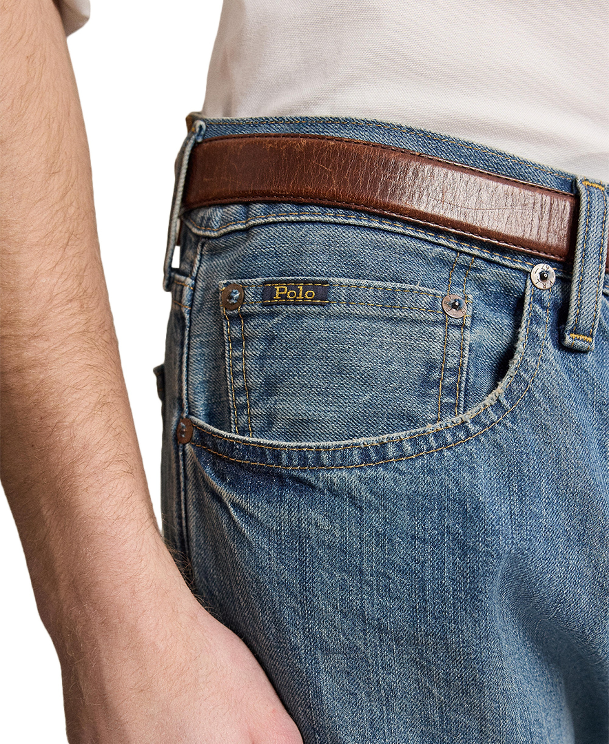 Polo Ralph Lauren Men's Hampton Relaxed Straight Jeans - Stanton