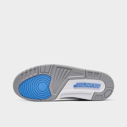 Men's Jordan Spizike Low Casual Shoes - White/University Blue/Wolf Grey/Anthracite - view 6