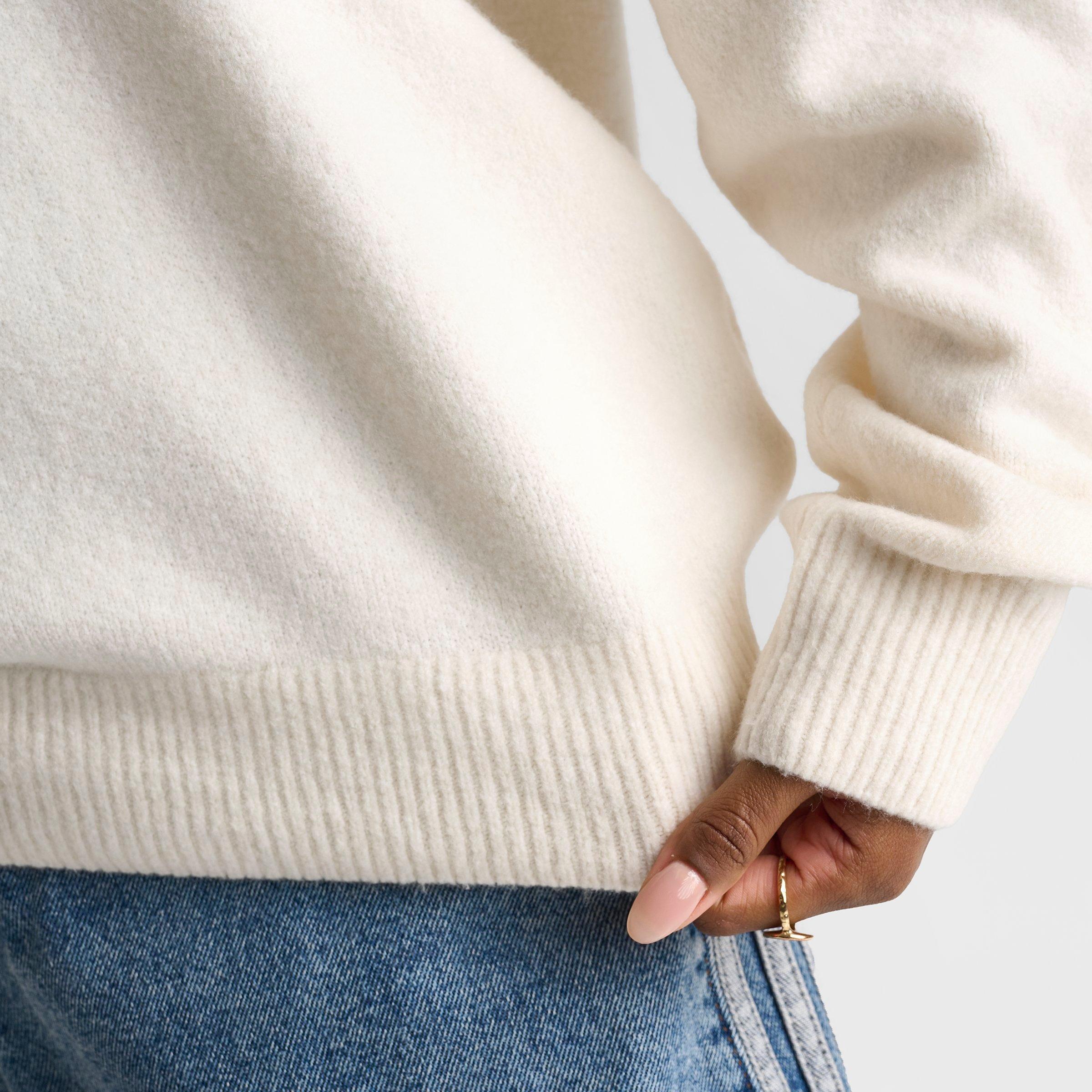 Women's adidas Originals Athletic Dept. Knitted Sweater - Wonder White