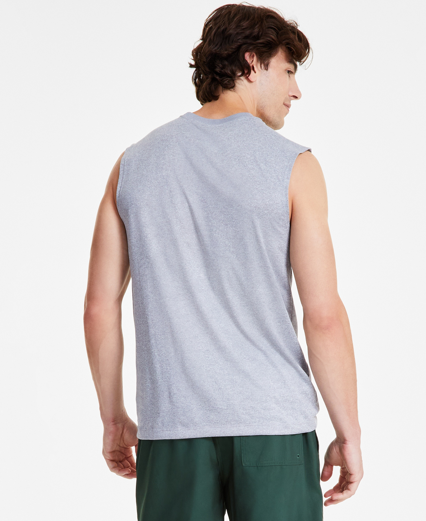 Nike Men's Legend Dri-FIT Sleeveless Fitness T-Shirt - Tumbled Grey