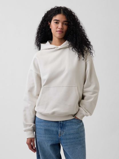 Adult Heavyweight Oversized Hoodie - regular grey