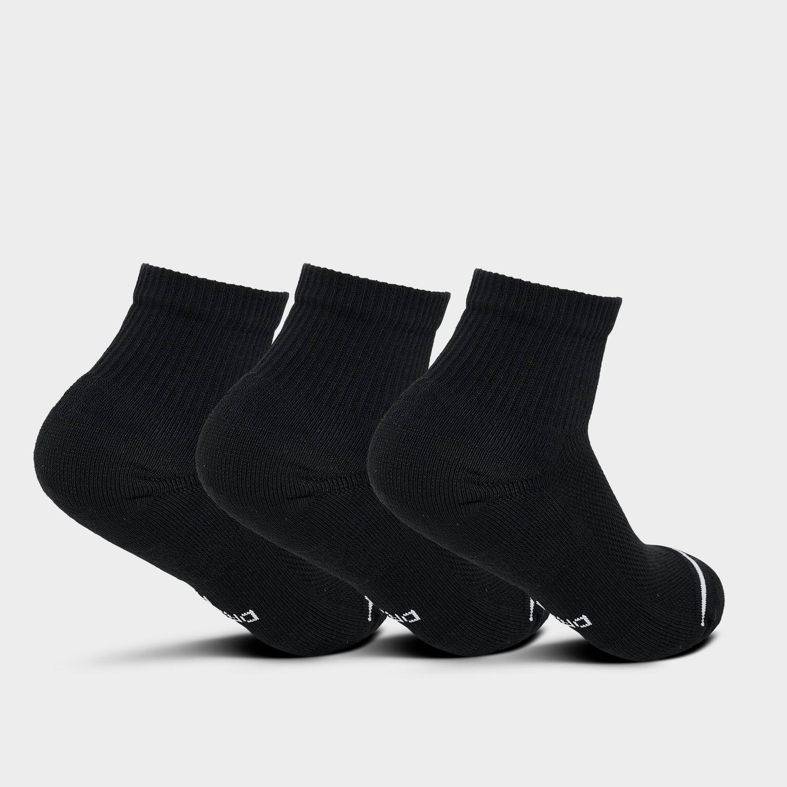Jordan Everyday Ankle Socks (3-Pack) - Black - view 2