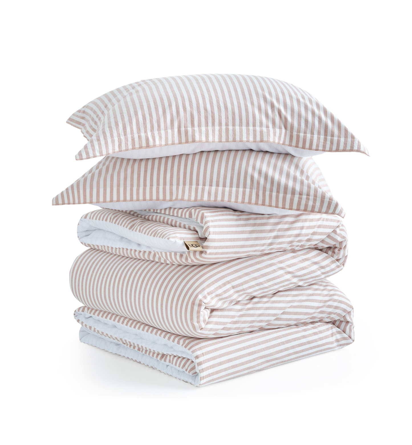 Anders Cotton Comforter Set - Sandalwood