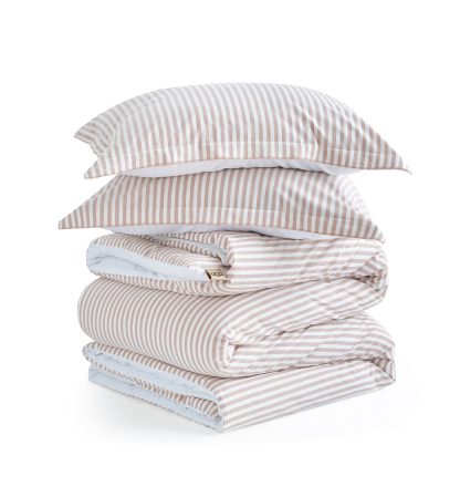 Anders Cotton Comforter Set - Sandalwood