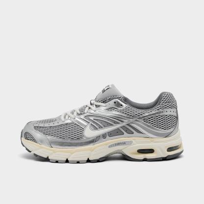 Men's Nithtke Air Max Moto 2K Casual Shoes - Light Smoke Grey/Sail/Cool Grey/Coconut Milk/Metallic Silver - Left shoe facing left. Outside of the shoe.
