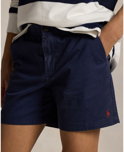 Polo Ralph Lauren Boys' 8-20 Polo Prepster Flex Abrasion Twill Short - Newport navy