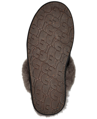 UGG® Women's Scuffette II Slip-On Slippers - Black/Gray