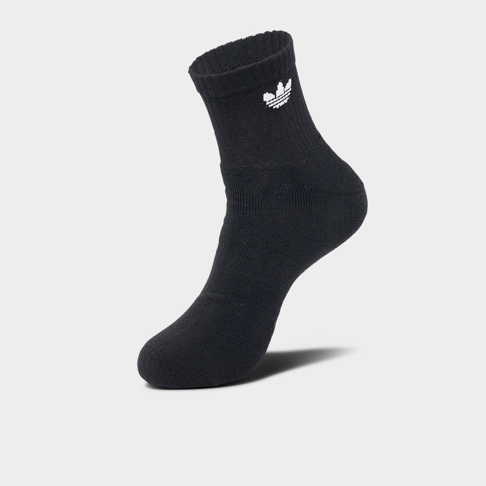 adidas Originals Trefoil 2.0 Quarter Socks (6-Pack) - Black - view 3