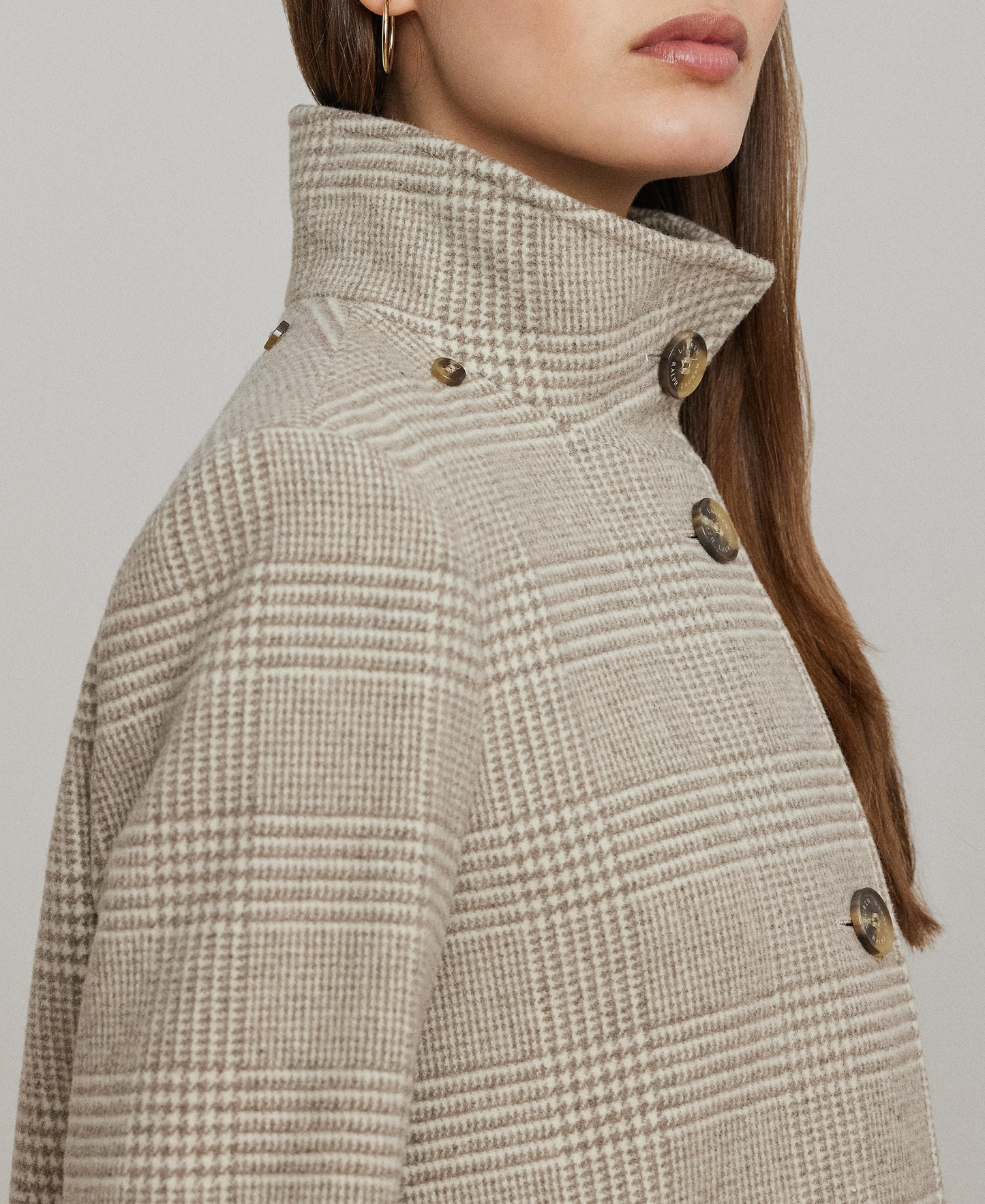 Lauren Ralph Lauren Women's Icon Hooded A-Line Coat, Created for Macy's - Camel/Cream