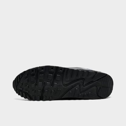 Men's Nithtke Air Max 90 Drift Casual Shoes - Cool Grey/Deep Royal Blue/Wolf Grey/Black - Bottom view